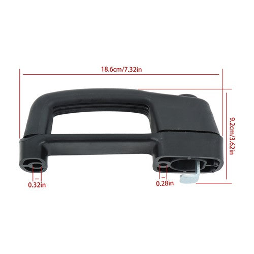 DURAFORCE 7109662 Front Door Latch Handle w/ Key For Bobcat 753 863 S185 S850 T550 T870