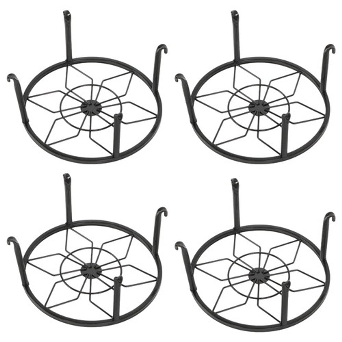 3/4 Pack 9 Inch Metal Plant Stands For Indoor & Outdoor Planters Stand ...