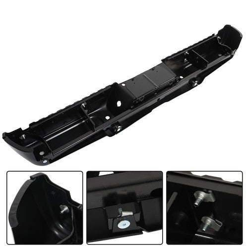 DURAFORCE For Ford F-250 2008-2016 Rear Step Bumper Super Duty W/ Object Sensor Hole