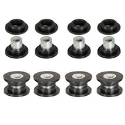 DURAFORCE Top & Bottom All 4 Shocks Bushing Bearing Kit For Arctic Cat 400 454 500 650 4X4