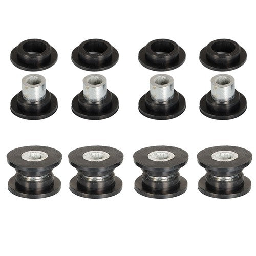 DURAFORCE Top & Bottom All 4 Shocks Bushing Bearing Kit For Arctic Cat 400 454 500 650 4X4