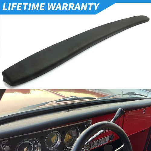 1967 1972 Chevy GMC C10 Truck Dash Pad Cover Black 67 68 69 70 71 72