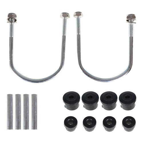 DURAFORCE Heavy Duty Rear 2 Leaf Spring Kit With Bushing & Sleeves For EZGO RXV Golf Cart