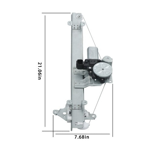 DURAFORCE 807216CA0A For Nissan Altima 2019-2022 Window Regulator w/ Motor FL Driver Side