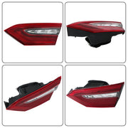 DURAFORCE Tail Light Lamp For Toyota Camry 2021-2023 Clear Lens Right/RH Side W/LED Inner