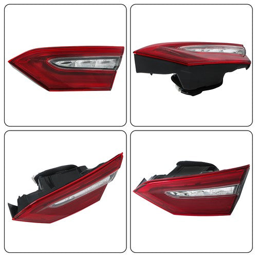 DURAFORCE Tail Light Lamp For Toyota Camry 2021-2023 Clear Lens Right/RH Side W/LED Inner