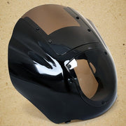 DURAFORCE Smoke Quarter Headlight Fairing Windshield For Harley Sportster 88-Up Dyna 95-05
