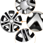DURAFORCE 4Pcs/Set 17'' Wheel Rim Cover Hubcaps Trim Rings Caps For 2013-2018 Toyota Rav4