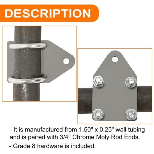 Heavy Duty Crossover Steering Kit for Jeep Cherokee XJ 1984-2001