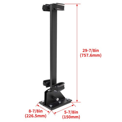 Adjustable Golf Cart Universal Floor Mount Gun Rack for Ezgo Club Car Yamaha