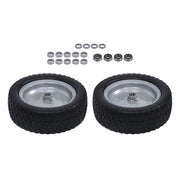 DURAFORCE 3.4' Axle Hole For Lawn Mower Solid Tire 2-Pack 13X5.00-6 Tire & Wheel Flat Free