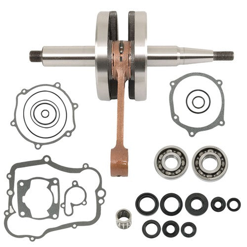 DURAFORCE Engine Bottom End Rebuild Kit Gaskets Crankshaft Seals For Yamaha YZ85 2002-2014