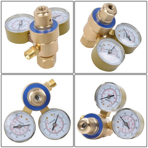 DURAFORCE Oxygen Gas Regulator Welding Cutting Torch Pressure Gauge Fits Victor Brass NEW