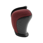 DURAFORCE Fit 2009-2020 2021 Nissan GTR R35 Red Leather Carbon Fiber Shift Knob 3491080B0A