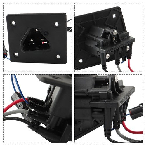 DURAFORCE 48V Charger Fit For EZGO TXT RXV Receptacle Golf Cart Charger 602529