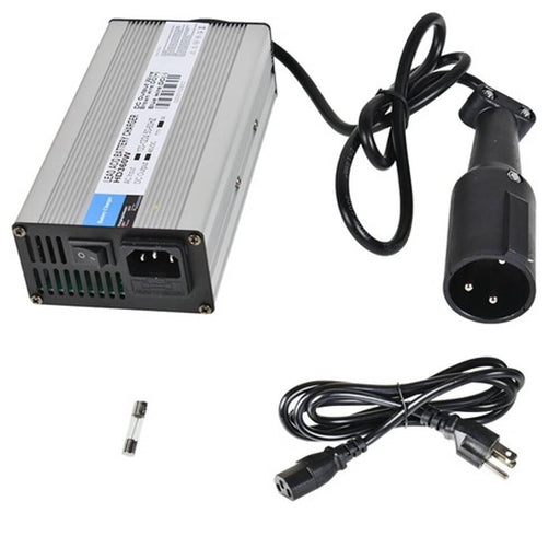 DURAFORCE 48 Volt 6 Amp Battery Charger Snap Head 3 Pin Plug For Club Car Golf Cart