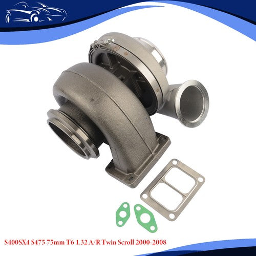 DURAFORCE Turbo Charger 23518588 S400S062 S475 75mm 1.32 A/R Twin Scroll For Int Harvester