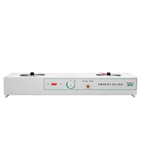DURAFORCE Industrial Ionizing Air Blower Anti Static Suspended 110V 2-Fan with Light White