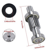 DURAFORCE Input Shaft Kit Fit For EZGO RXV Electric Golf Cart 620329 2008 and Up New