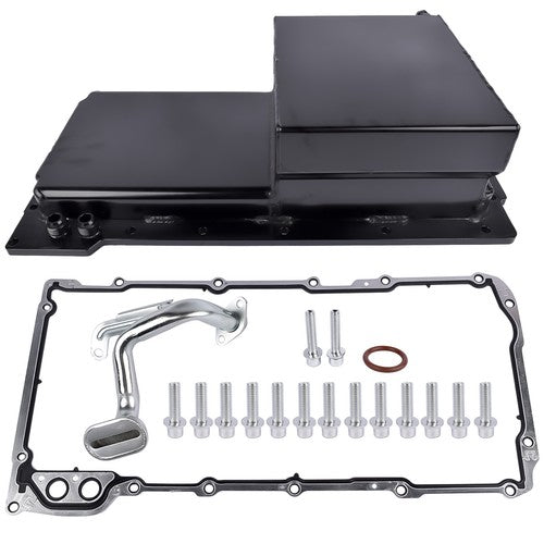 DURAFORCE Engine Oil Pan Kit 7-Quart for Chevy Small Block V8 GEN. III/IV 4.8 5.7 6.0 6.2L