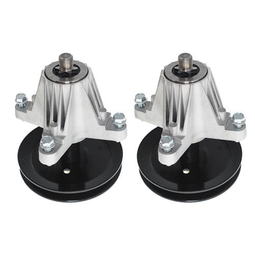 DURAFORCE 2 Pcs Spindle With Pulley Bolt For Troy Bilt Tb42 Pony Bronco Tb42 7-Speed