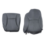 DURAFORCE Black Driver Bottom & Top Seat Cover For Dodge Ram 1500 2500 3500 SLT 1998-2002