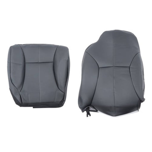 DURAFORCE Black Driver Bottom & Top Seat Cover For Dodge Ram 1500 2500 3500 SLT 1998-2002