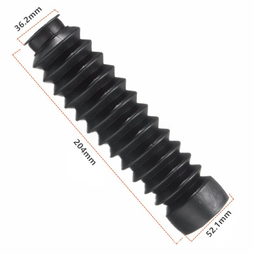 DURAFORCE 1985-1987 For Honda ATC Big Red 250ES New Front Fork Shock BOOTS - Black ATV