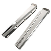 DURAFORCE For Semi Truck 30"Straight Mud Flap Hanger Stainless Steel 1 1/8 Bolt Tapered US
