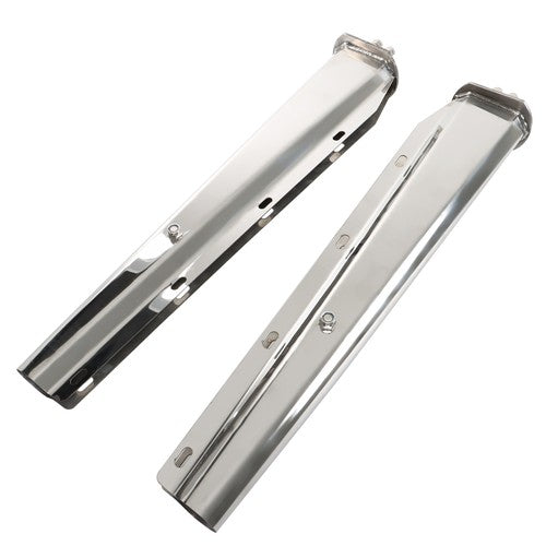 DURAFORCE For Semi Truck 30"Straight Mud Flap Hanger Stainless Steel 1 1/8 Bolt Tapered US