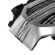 DURAFORCE Satin Aluminum Front Bumper Grille Grill For 2021-2023 Ford F-150 F150 Limited