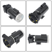 DURAFORCE 3722021-1D Spa Pump 5.0HP 230V 2" Discharge 2-Speed 56Y-Frame Hot Tubs Black