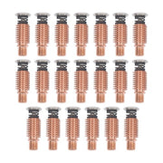 DURAFORCE Plasma Cutting Electrodes 45A-125A Fit Plasma 125 Series Torch 20pcs 220971