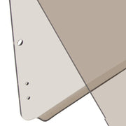DURAFORCE For EZGO RXV 2008-UP Folding Style Tinted Windshield Golf Cart Windscreen
