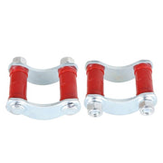 DURAFORCE Rear Leaf Spring Shackle Kit One set Fit For Chevrolet 150 210 Bel Air 1955/55