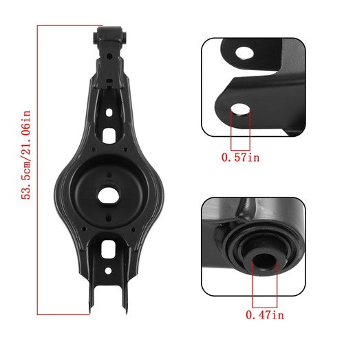 DURAFORCE 2Pcs Rear Lower Control Arm FWD For Malibu 16-23 For Buick Regal Sportback 18-20