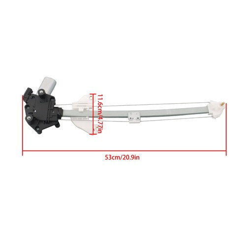 DURAFORCE 751-609 Rear Right Power Window Regulator w/ Motor For Honda Civic 2021-2016