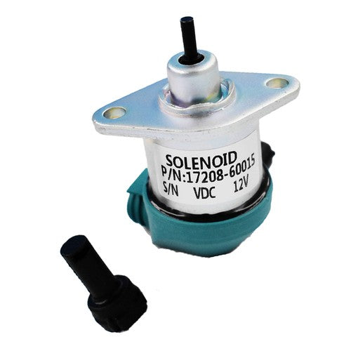 DURAFORCE 17208-60010 For Kubota D905/D1005/D1105/V1205/V1305/V1505 Fuel Shut Off Solenoid