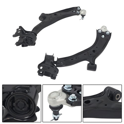 DURAFORCE Fit For Honda CR-V K620500 2007-2011 Steel Control Arm Front Outer Tie Rod Ends