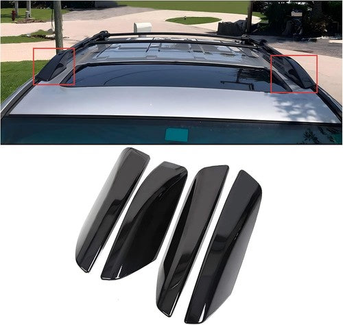 DURAFORCE For Toyota 4Runner N210 2003-2009 Roof Rack Rail End Cover Shell Cap 4pcs