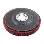 DURAFORCE 10 Pack 4-1/2 Inch Scour Flap Discs 120 and 240 Grit Grinding Sanding Discs