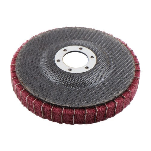DURAFORCE 10 Pack 4-1/2 Inch Scour Flap Discs 120 and 240 Grit Grinding Sanding Discs