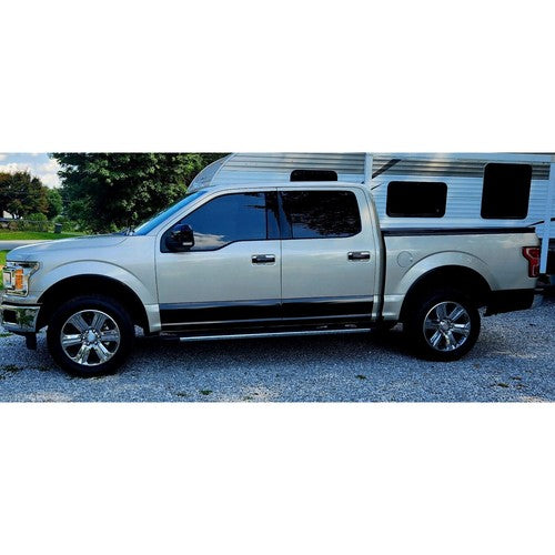 Glossy Black Door Handle Cover for Ford F150 2015-2020 F250 F350 Crew Cab 2017-2022