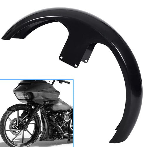 DURAFORCE Painted 26 Inch Wheel Wrap Front Fender for Harley Touring Street Glide Bagger