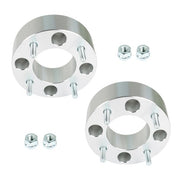 DURAFORCE Wheel Spacers 4x110 2" 74mm M10x1.25 For Suzuki Honda 1993-2016 Silver X2