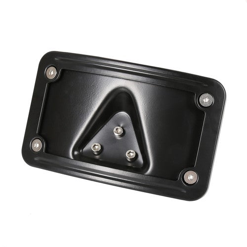DURAFORCE Curved Laydown License Plate Mount Bracket For Harley Sportster Dyna Softail