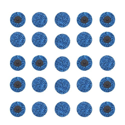 DURAFORCE 3 Inch Quick ChangeEasy Strip & Clean Discs For Paint Rust 25 Pack