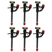 DURAFORCE 6 pcs Fuel Injector for John Deere 6068D Engine 6068T ENGINE 6506 6600
