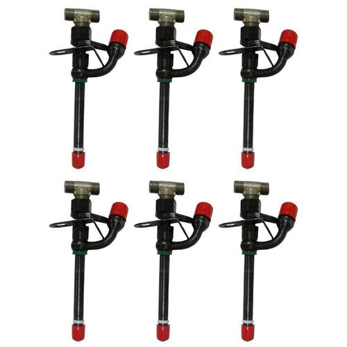 DURAFORCE 6 pcs Fuel Injector for John Deere 6068D Engine 6068T ENGINE 6506 6600