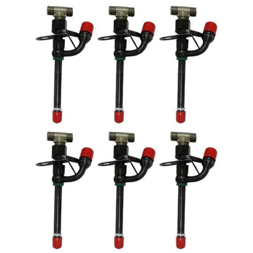 DURAFORCE 6 pcs Fuel Injector for John Deere 6068D Engine 6068T ENGINE 6506 6600